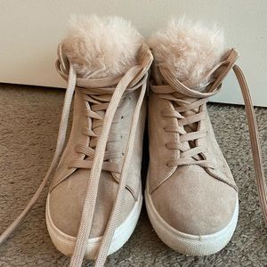 Faux Fur Shoes